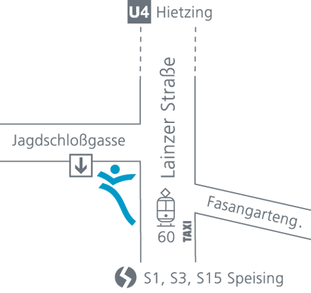Wegbeschreibung Standort Wien Hietzing